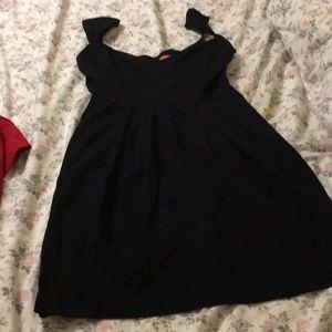 Black cocktail dress